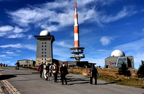 Brocken - 1142 Meter hoch - höchster Harzgipfel
