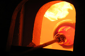Glasmanufaktur Harzkristall - Glasblasen